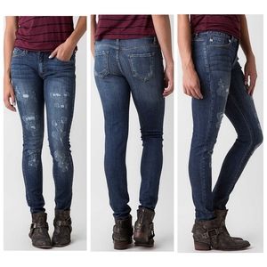 KanCan mid rise skinny jeans dark wash 30
